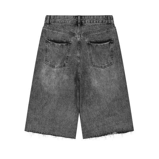 FMB Everyday Vintage Wide Leg Denim Jorts