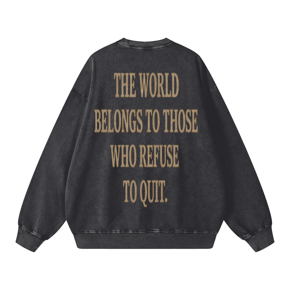 Snow Washed Oversized Sweatshirt