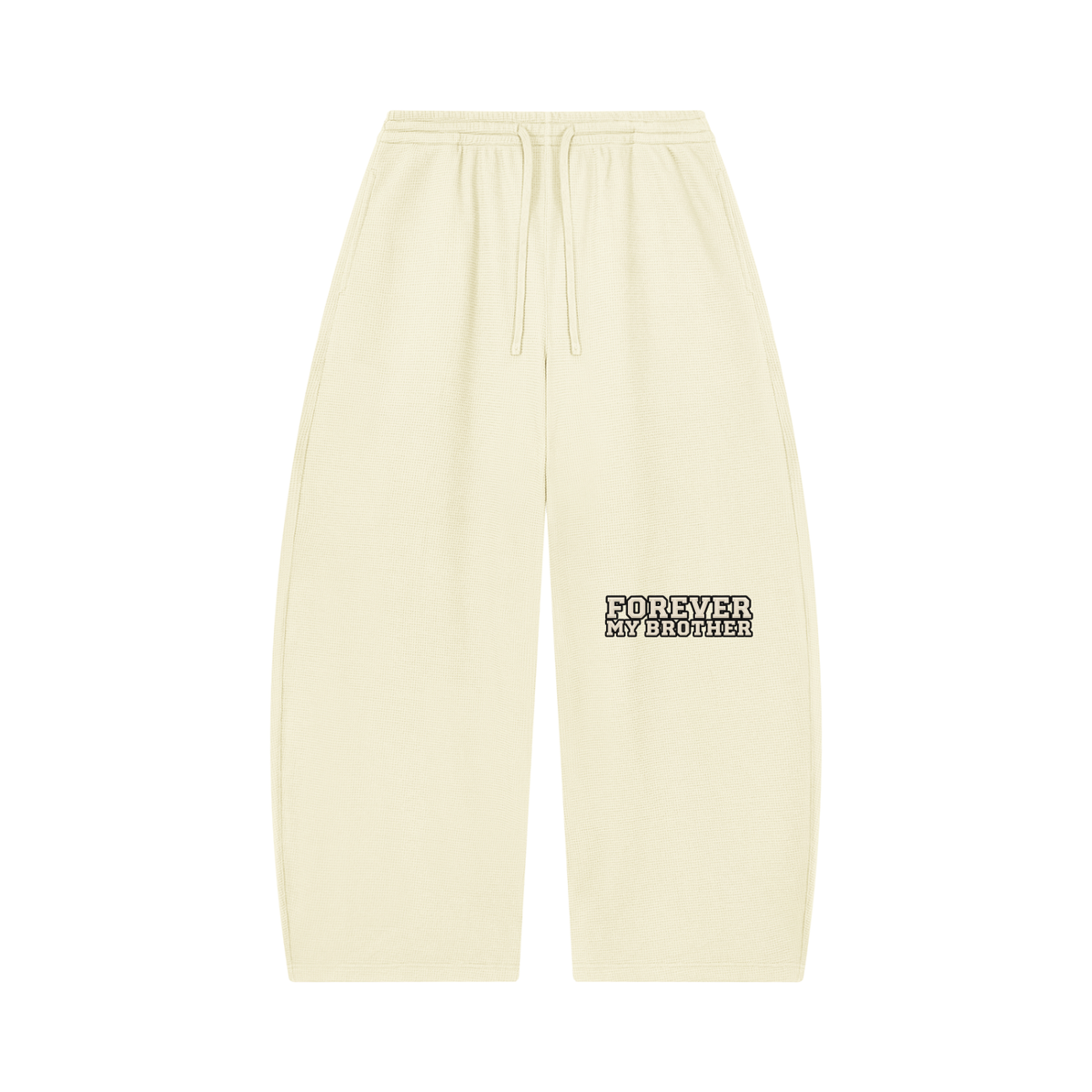 FMB Waffle Barrel Leg Pants