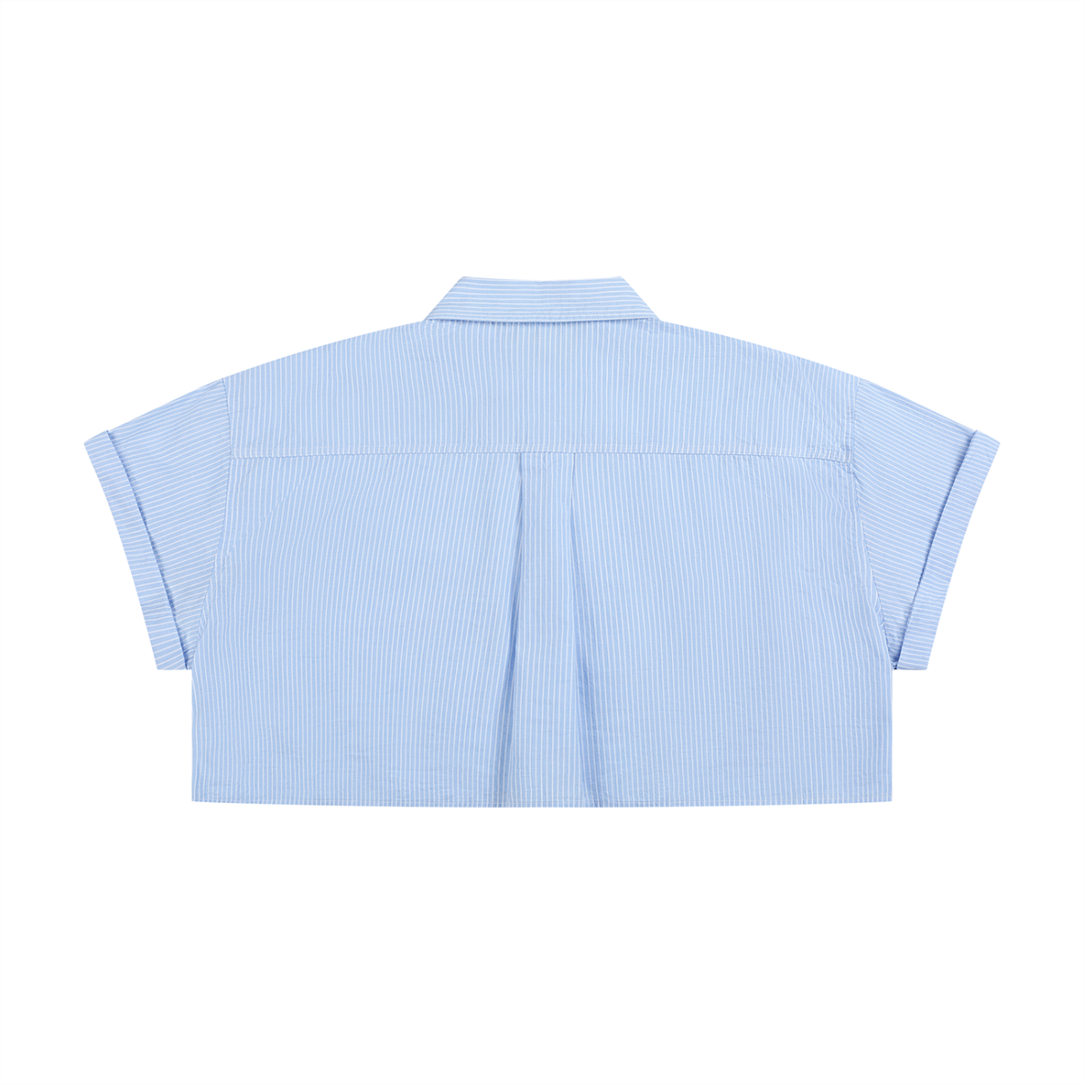 FMB Easy Days Cropped Button-Up