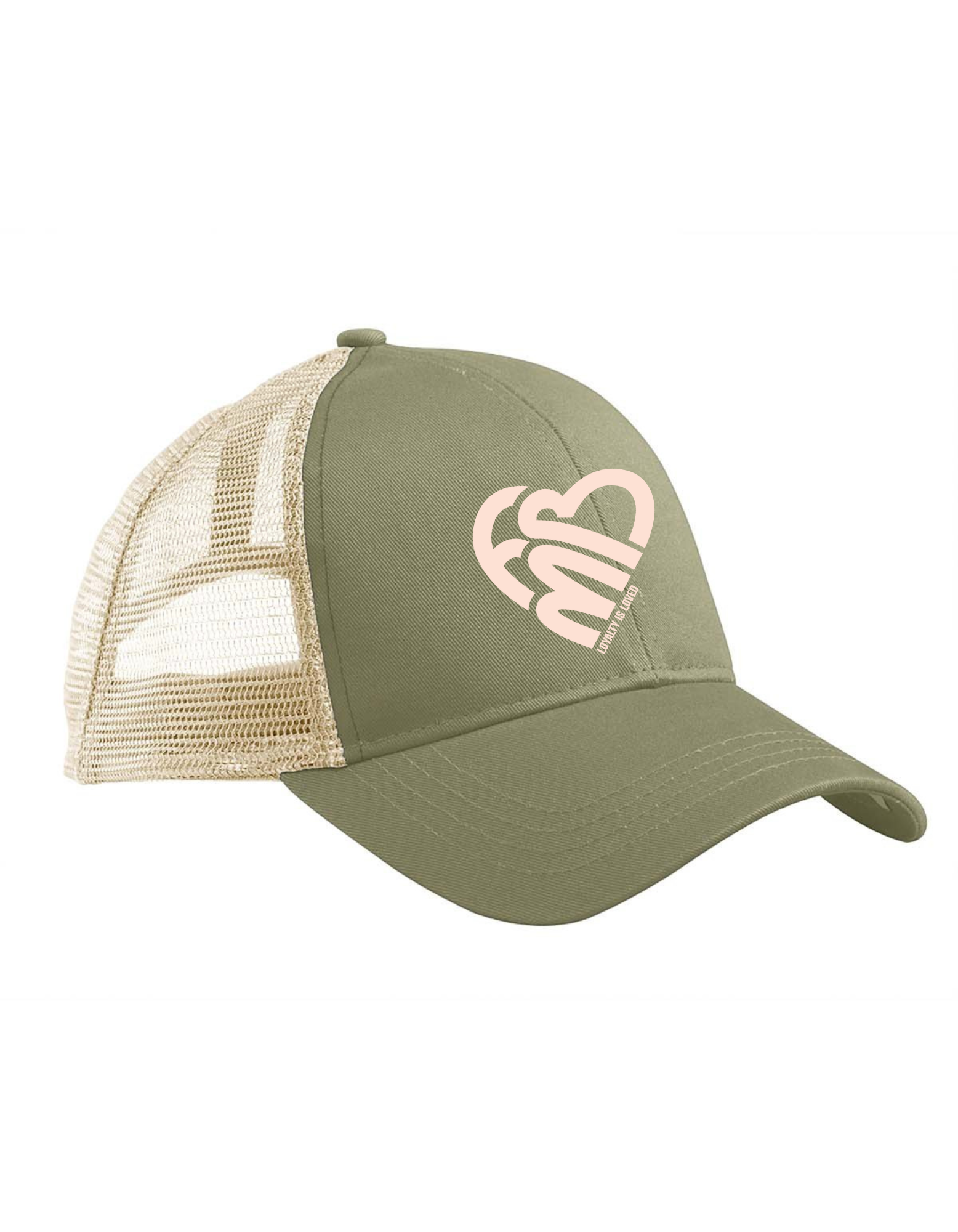 (FMB) Loyalty Heart Trucker Hat