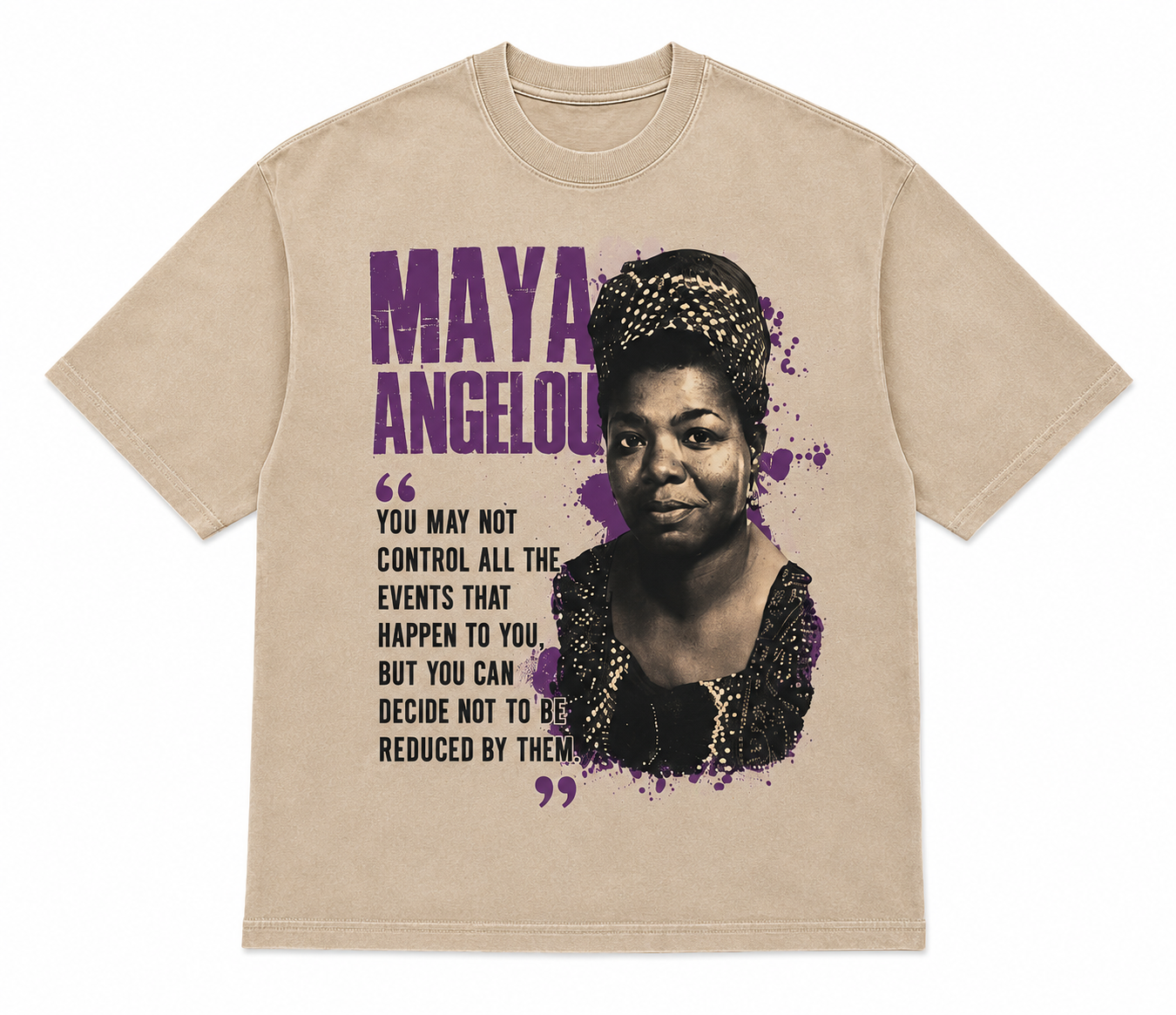 Maya Angelou Legacy Tee – Words That Endure Collection