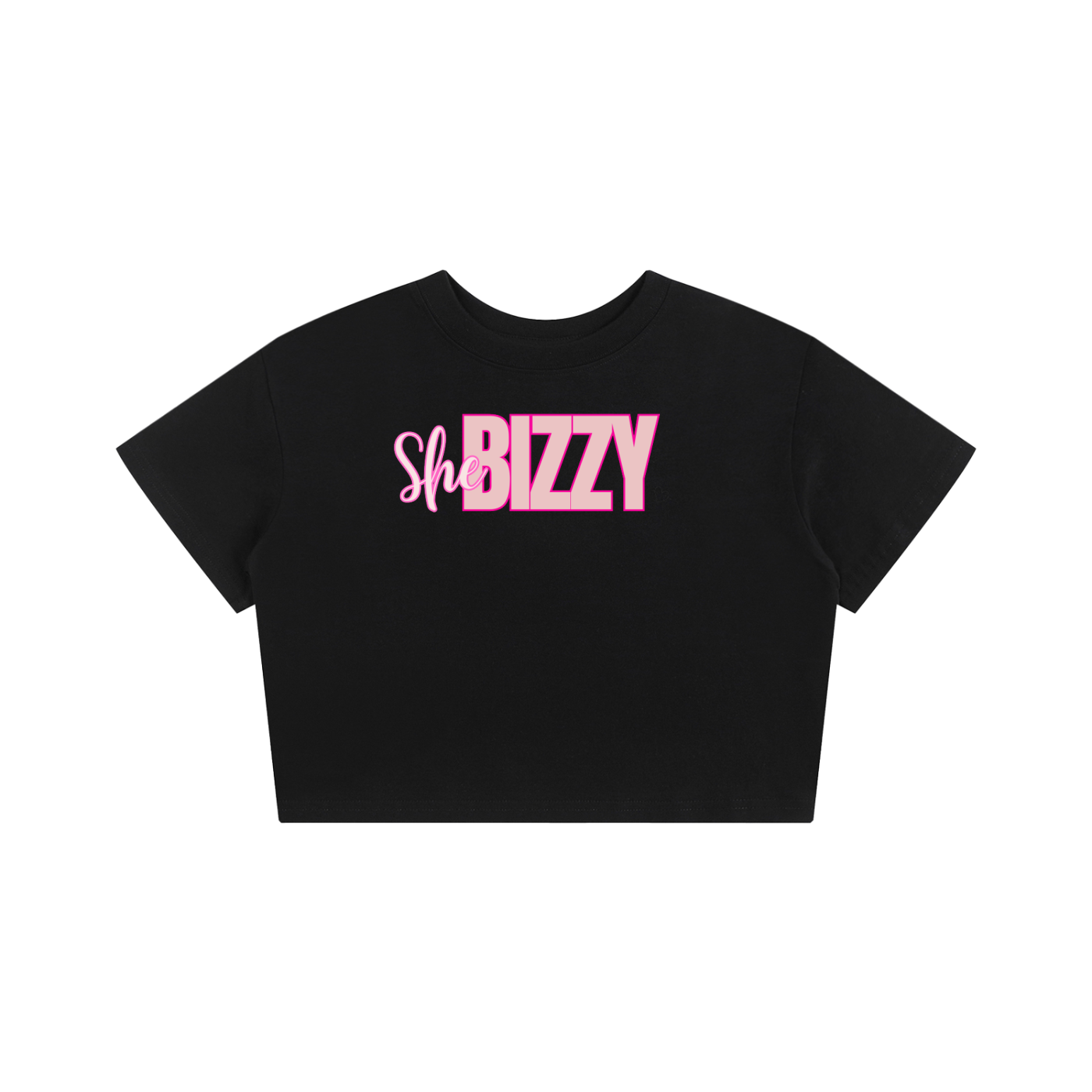 She BIZZY Statement Crop
