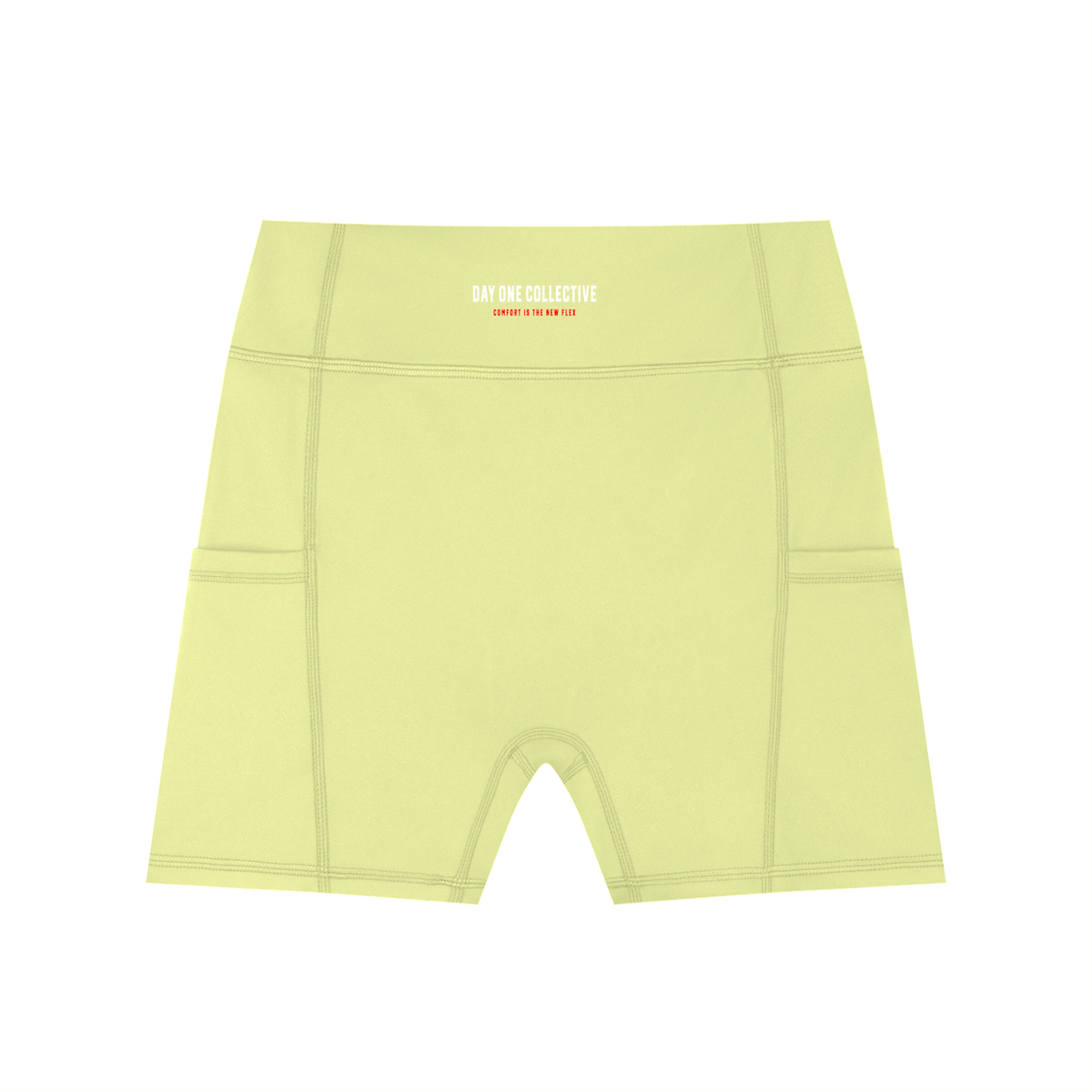 The collective Women's High-Waisted Pocket Biker Shorts