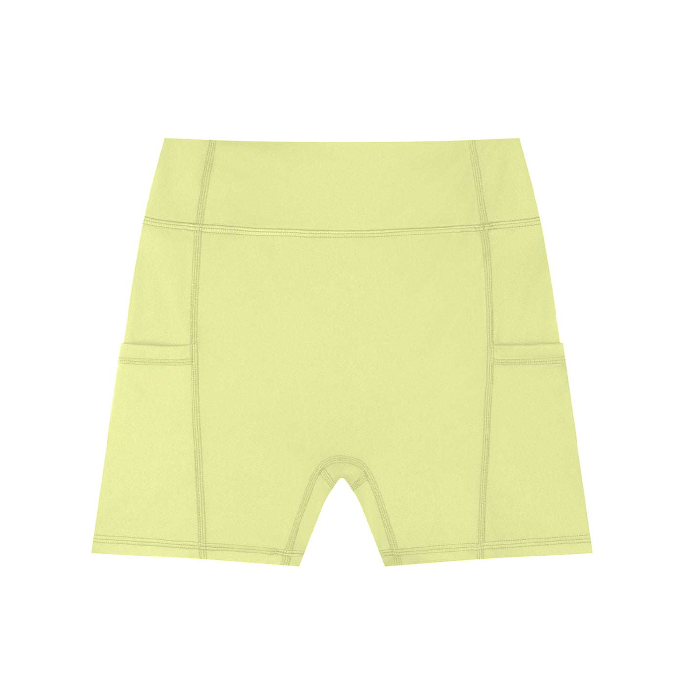 FMB Women's High-Waisted Pocket Biker Shorts