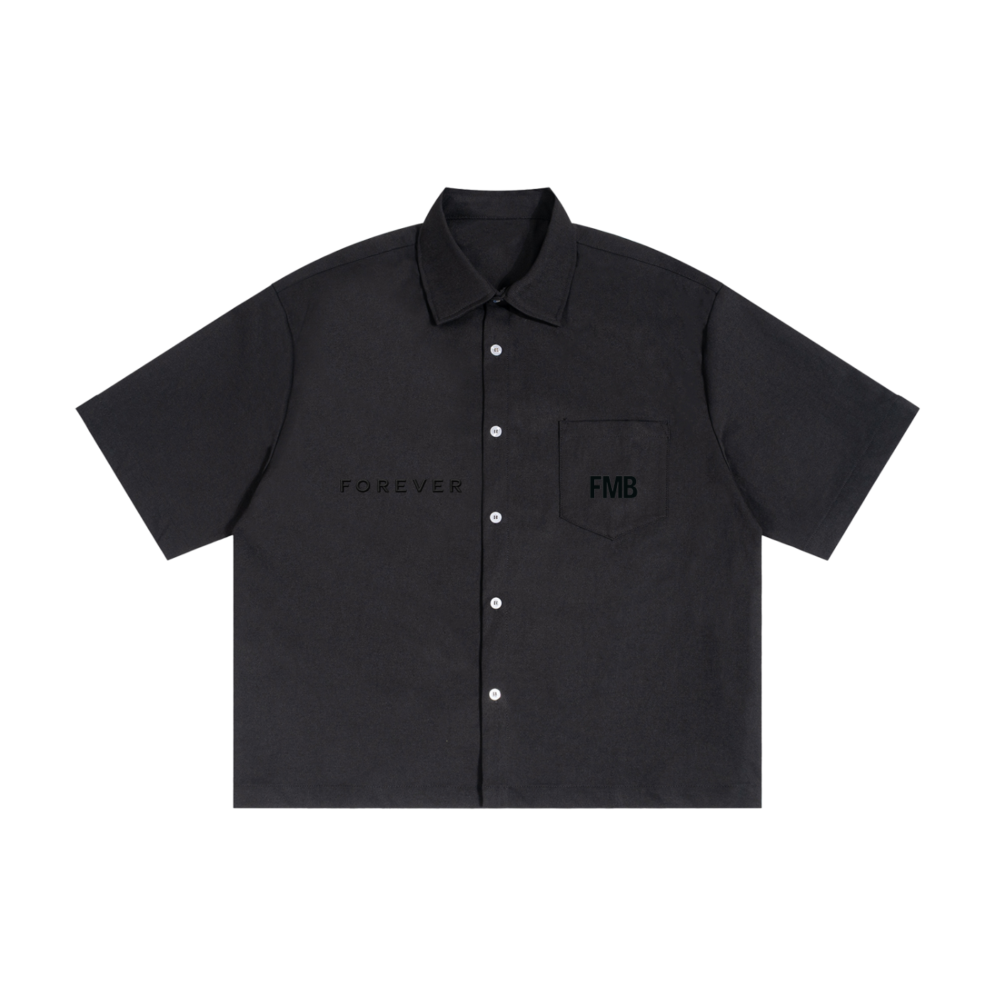 FMB Unisex Boxy Heavyweight Short Sleeve Shirt