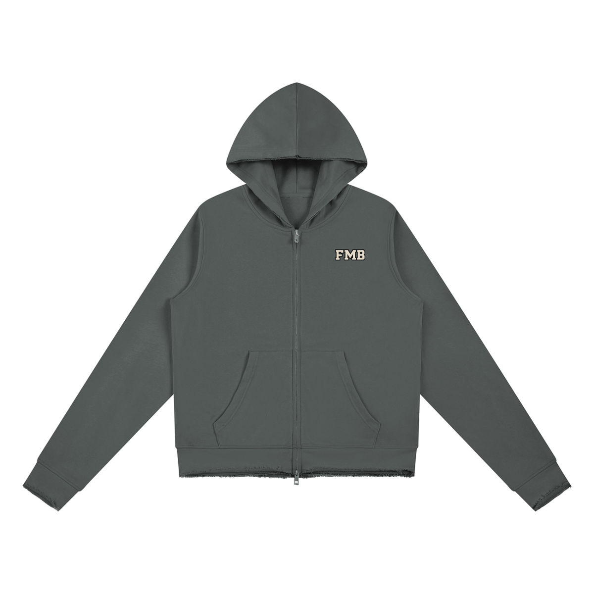 Women’s Raw Edge Full Zip Hoodie FMB