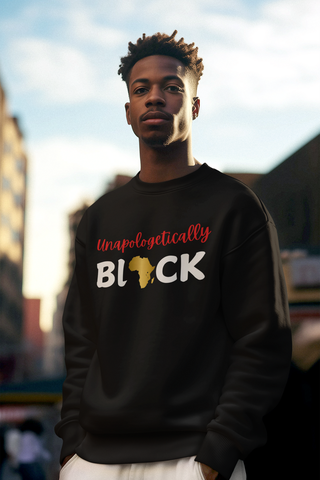 Unapologetically Black (T-shirt) (Crewneck) (Hoodie)