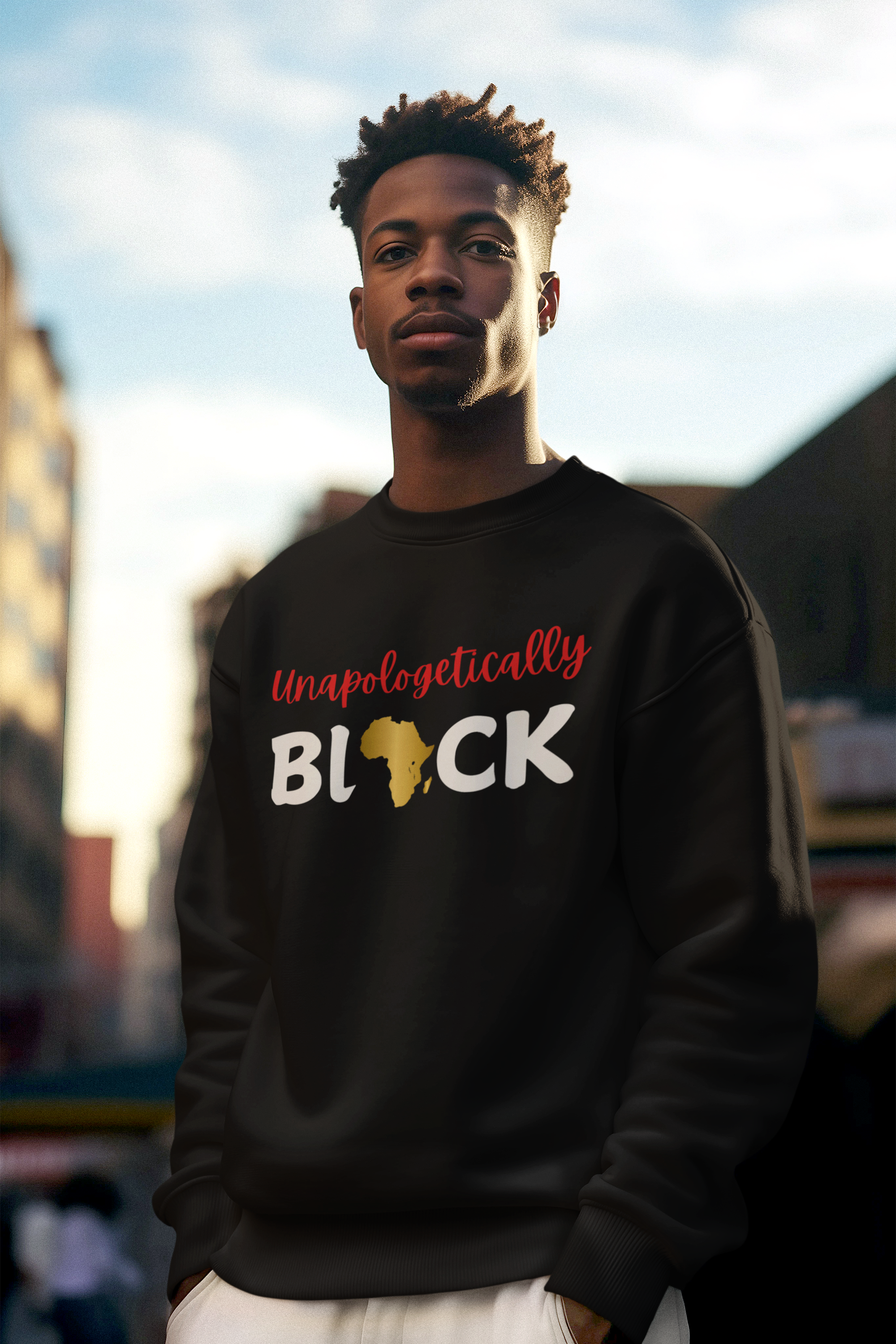 Unapologetically Black (T-shirt) (Crewneck) (Hoodie)