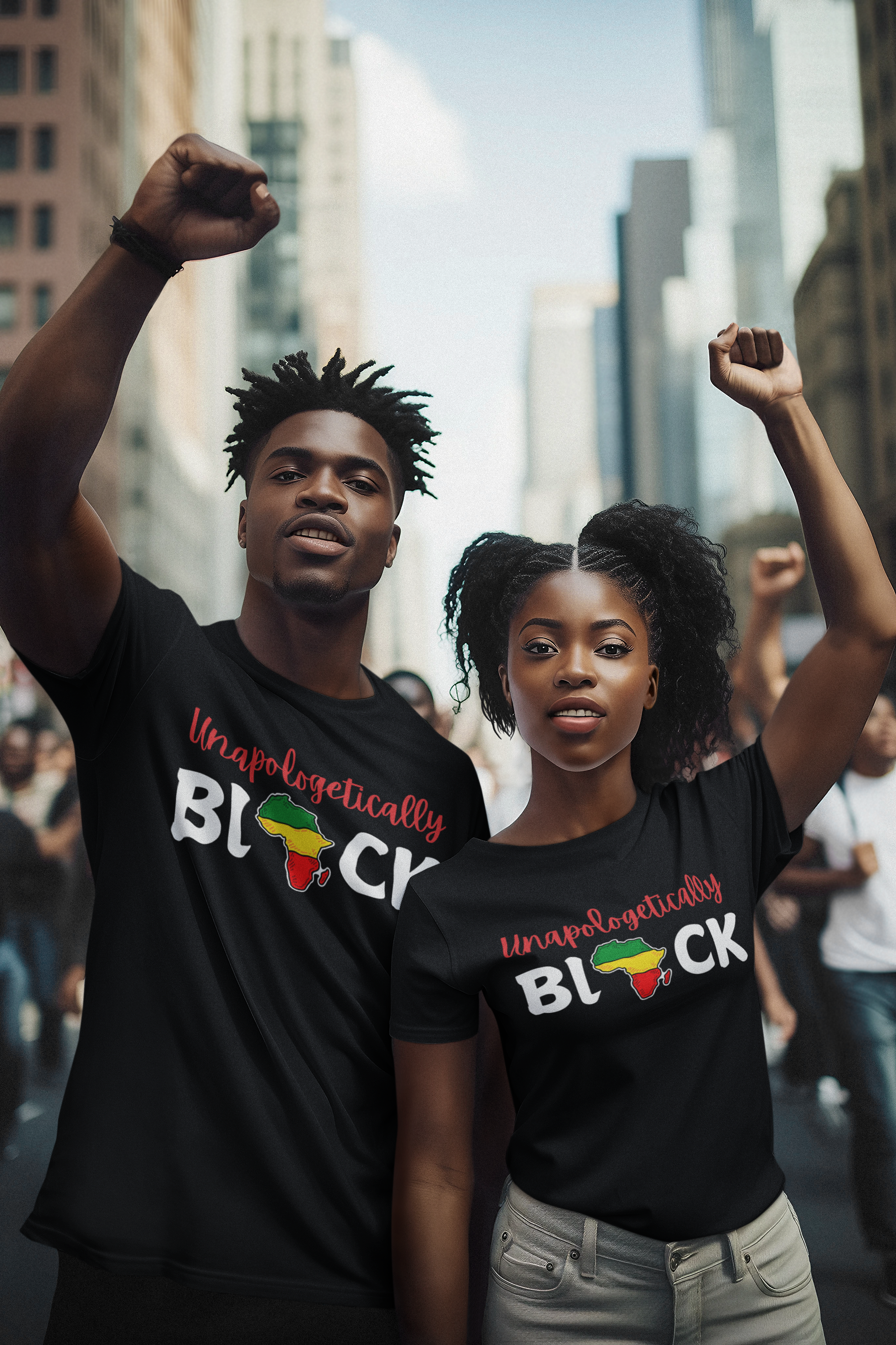 Unapologetically Black (T-shirt) (Crewneck) (Hoodie)