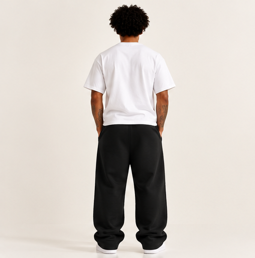 Collegiate Vintage Wash Barrel Leg Sweatpants
