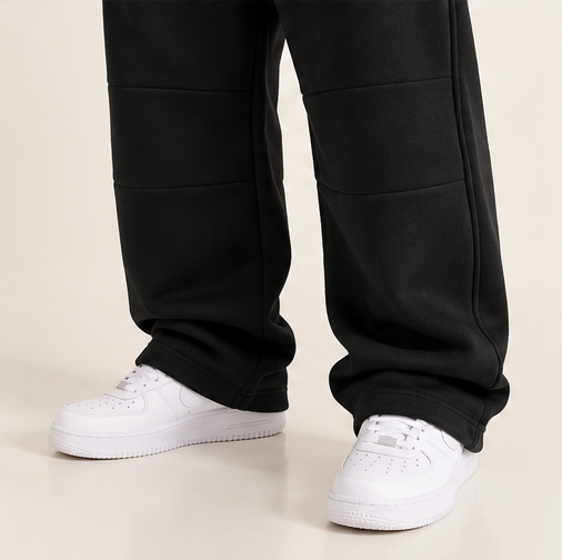 Collegiate Vintage Wash Barrel Leg Sweatpants