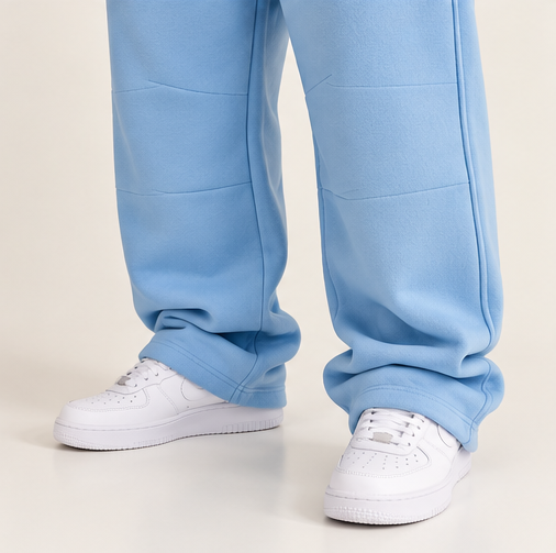 Collegiate Vintage Wash Barrel Leg Sweatpants