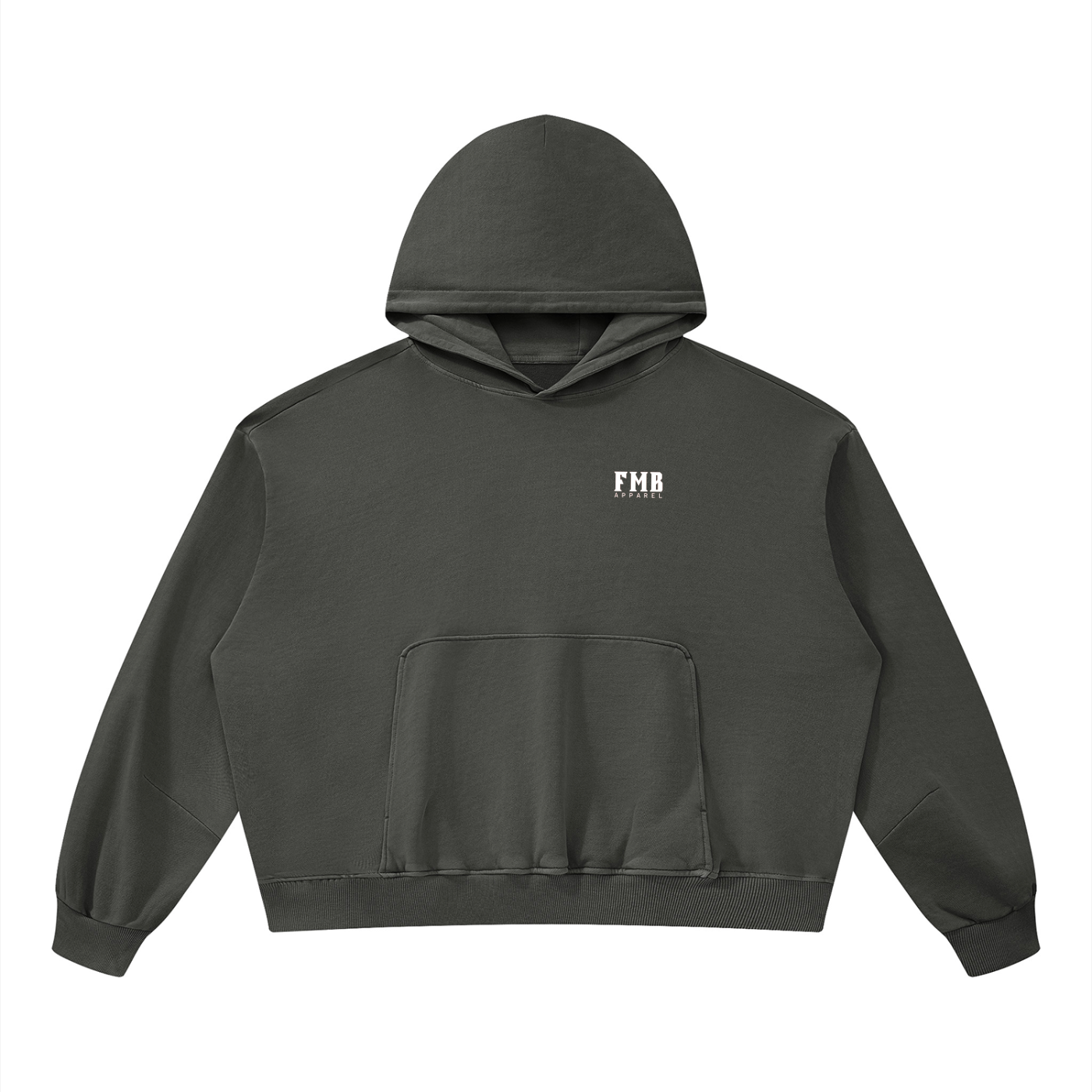 Unisex Boxy Vintage Washed Hoodie
