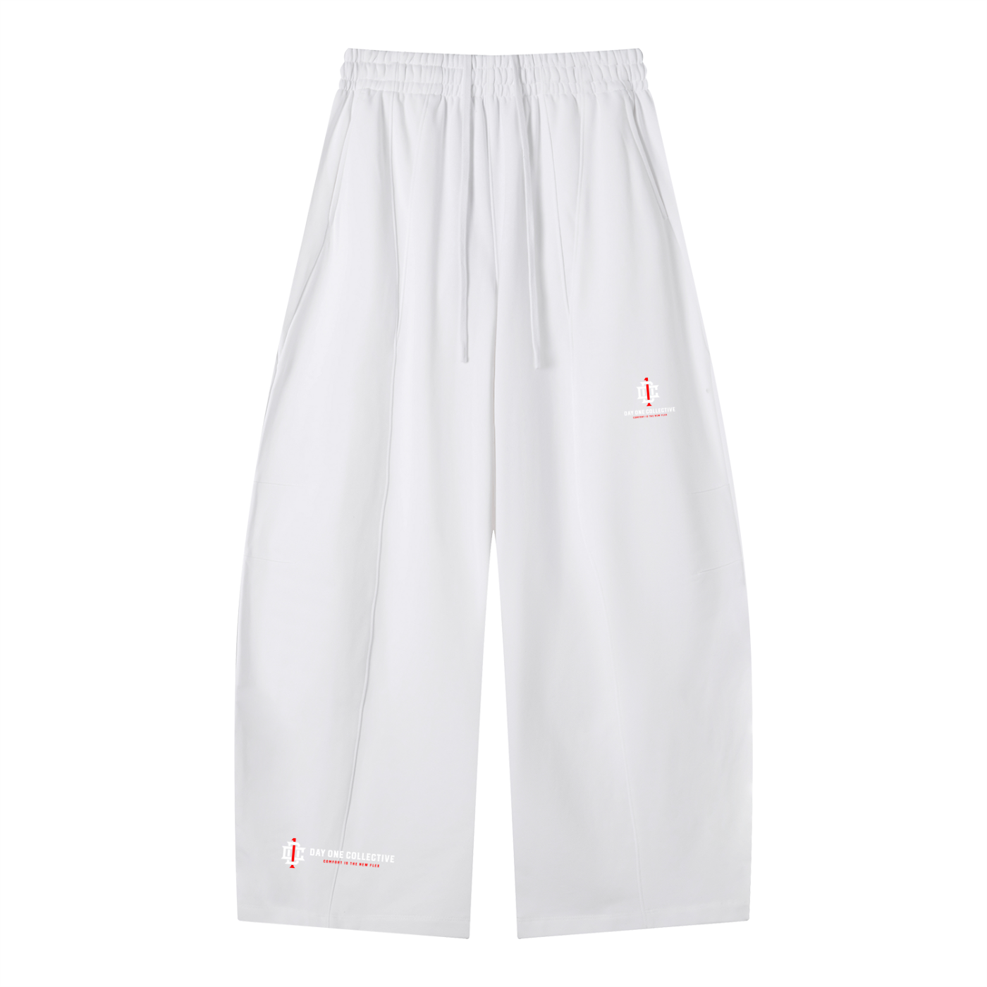 Day 1 Collective luxury Wide-Leg Sweatpants