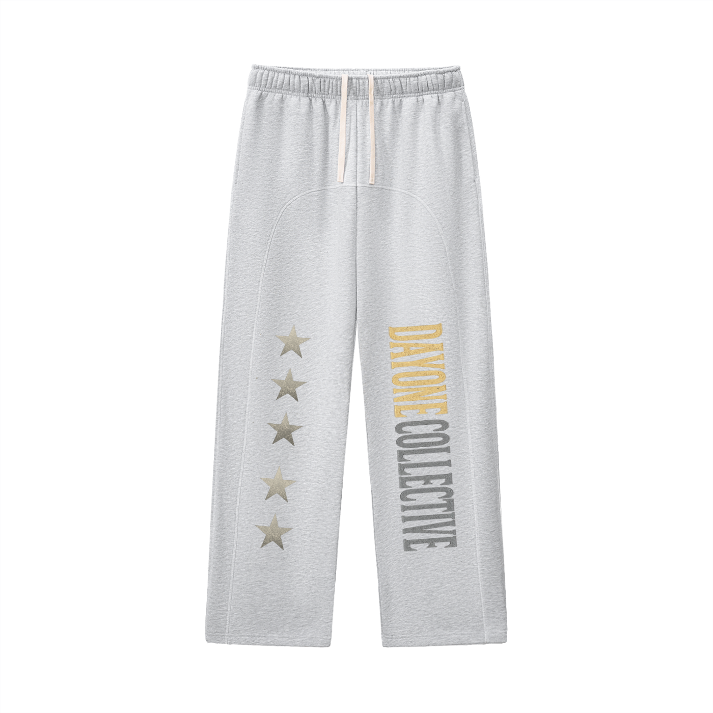 Contrast-Stitched Fleece Sweatpants 
