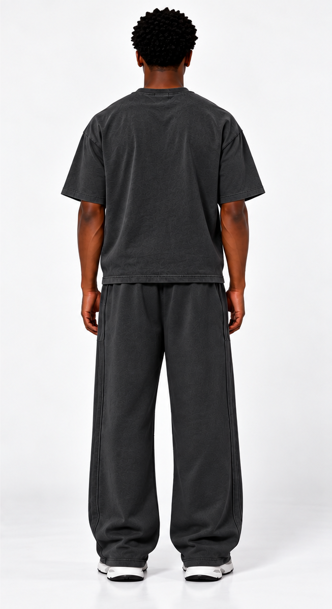 D1 Athlete Vintage Wash Barrel Leg Fleece Sweatpants