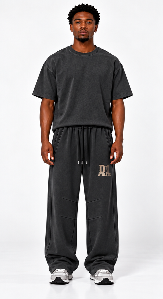 D1 Athlete Vintage Wash Barrel Leg Fleece Sweatpants