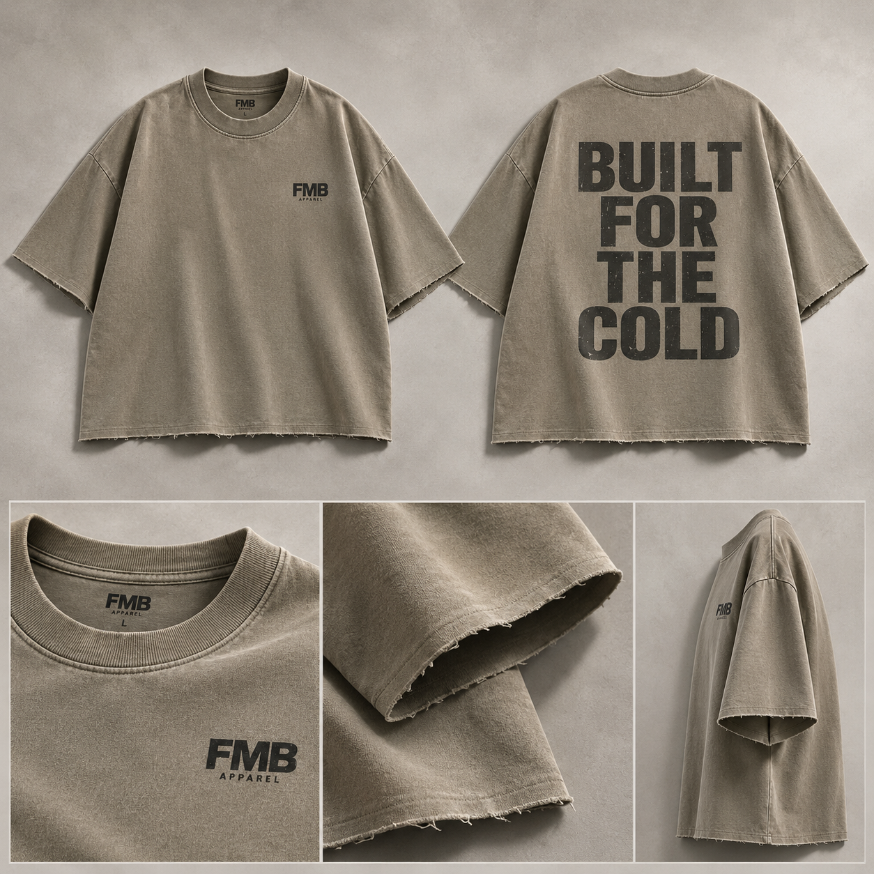 FMB Signature Box Tee-Built for the Cold