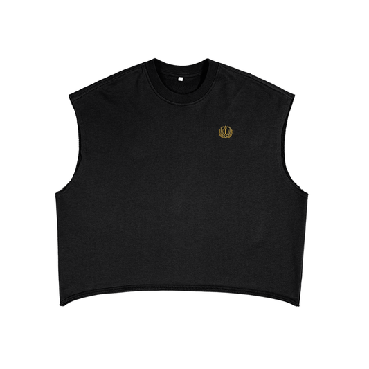 The Foundarion French Terry Boxy Tank Top