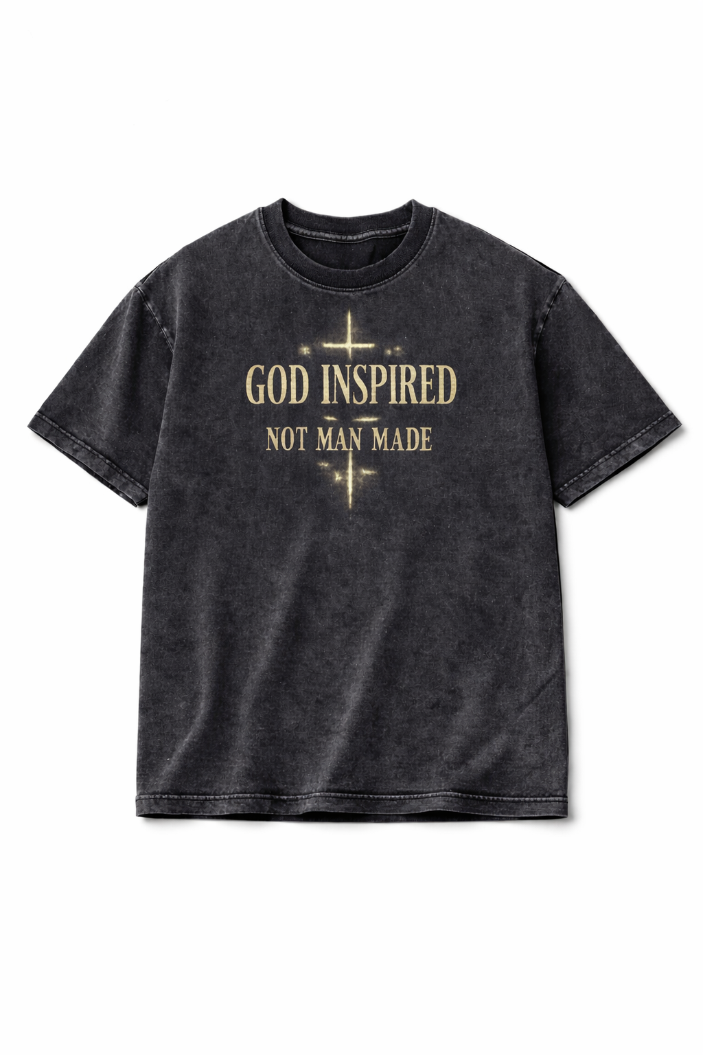 God Inspired "Not Man Made Vintage Tee