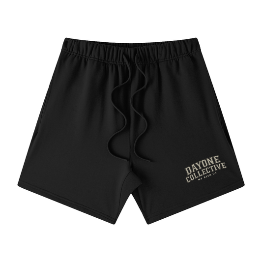 Unisex Earth Tone Loose Fit Cotton Shorts