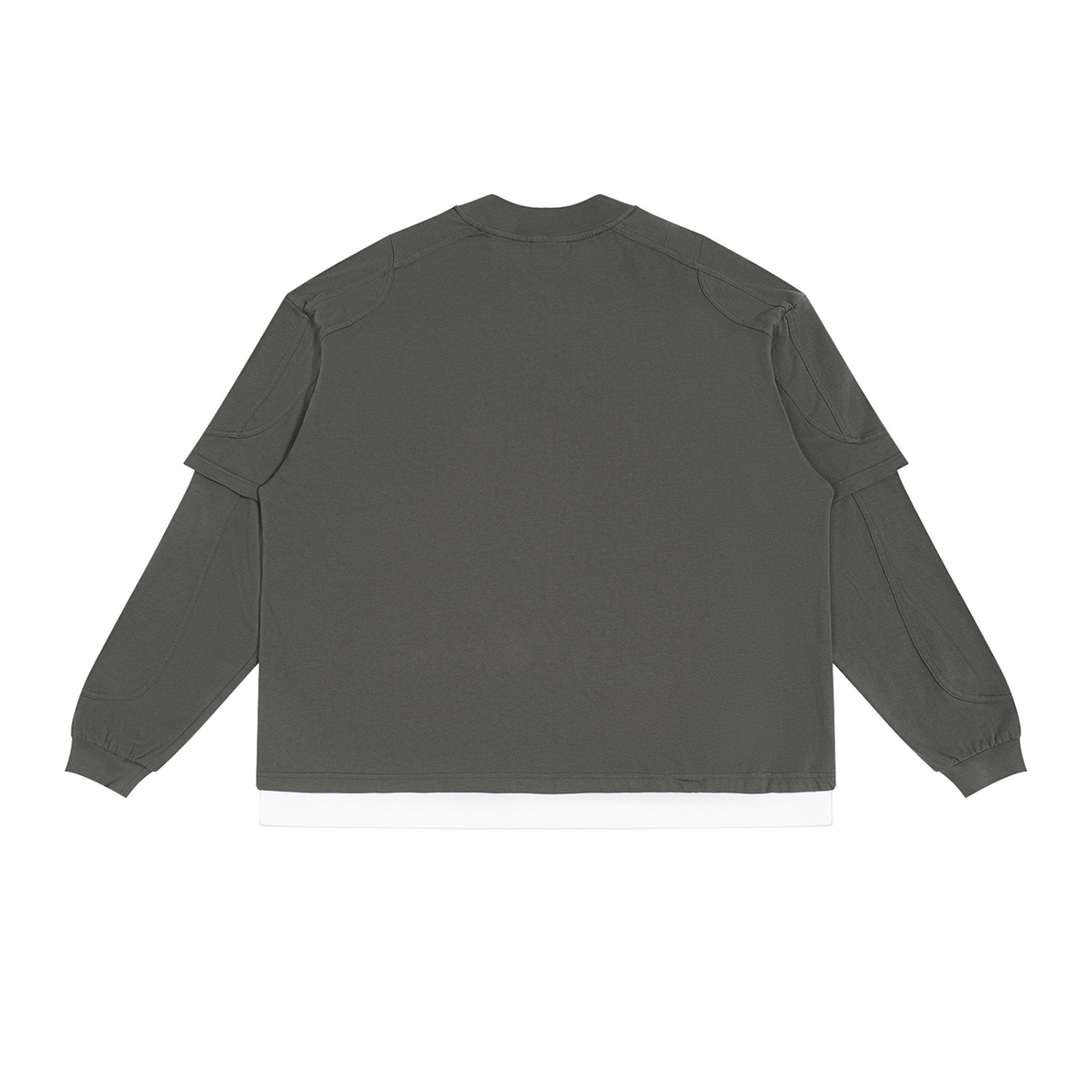 FMB Paneled Layer Color Block T-Shirt