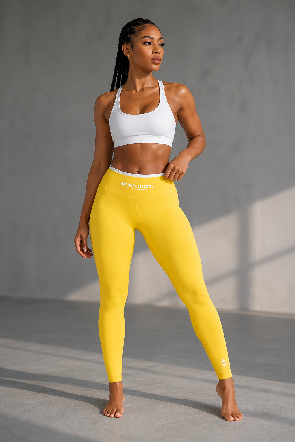 Day 1 Color Block Flex Leggings