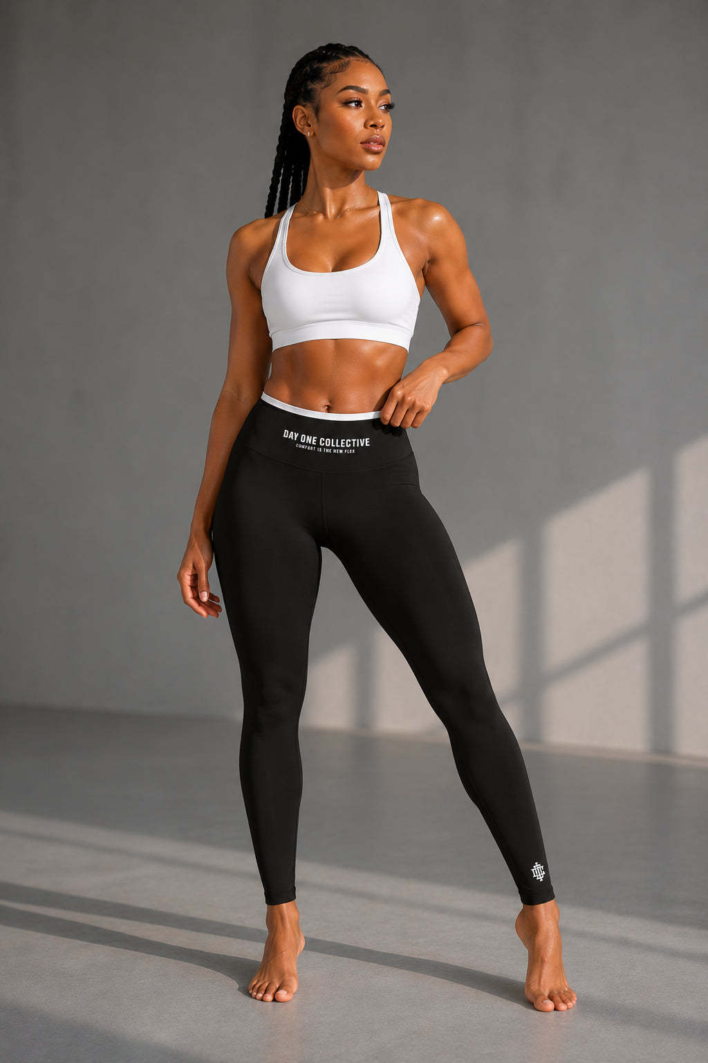 Day 1 Color Block Flex Leggings