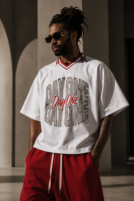 We Been Us Veck Boxy Jersey style Crop