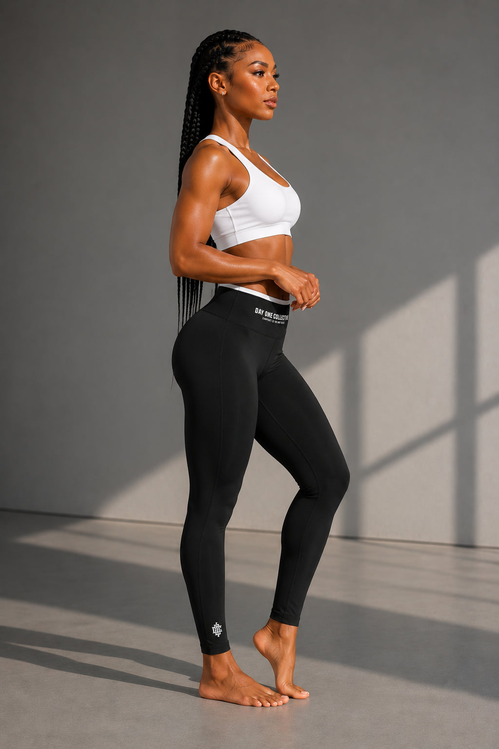 Day 1 Color Block Flex Leggings