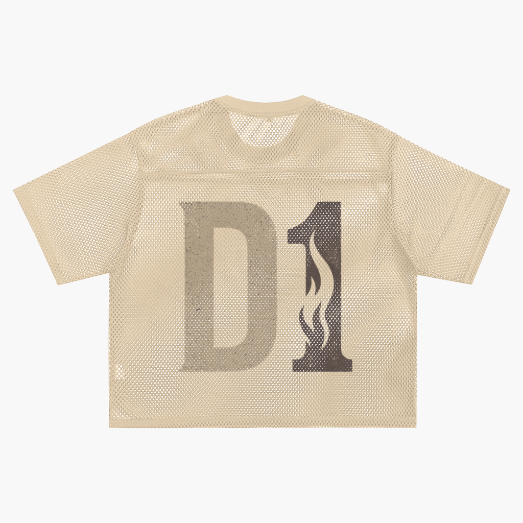 See-through Boxy Net T-Shirt