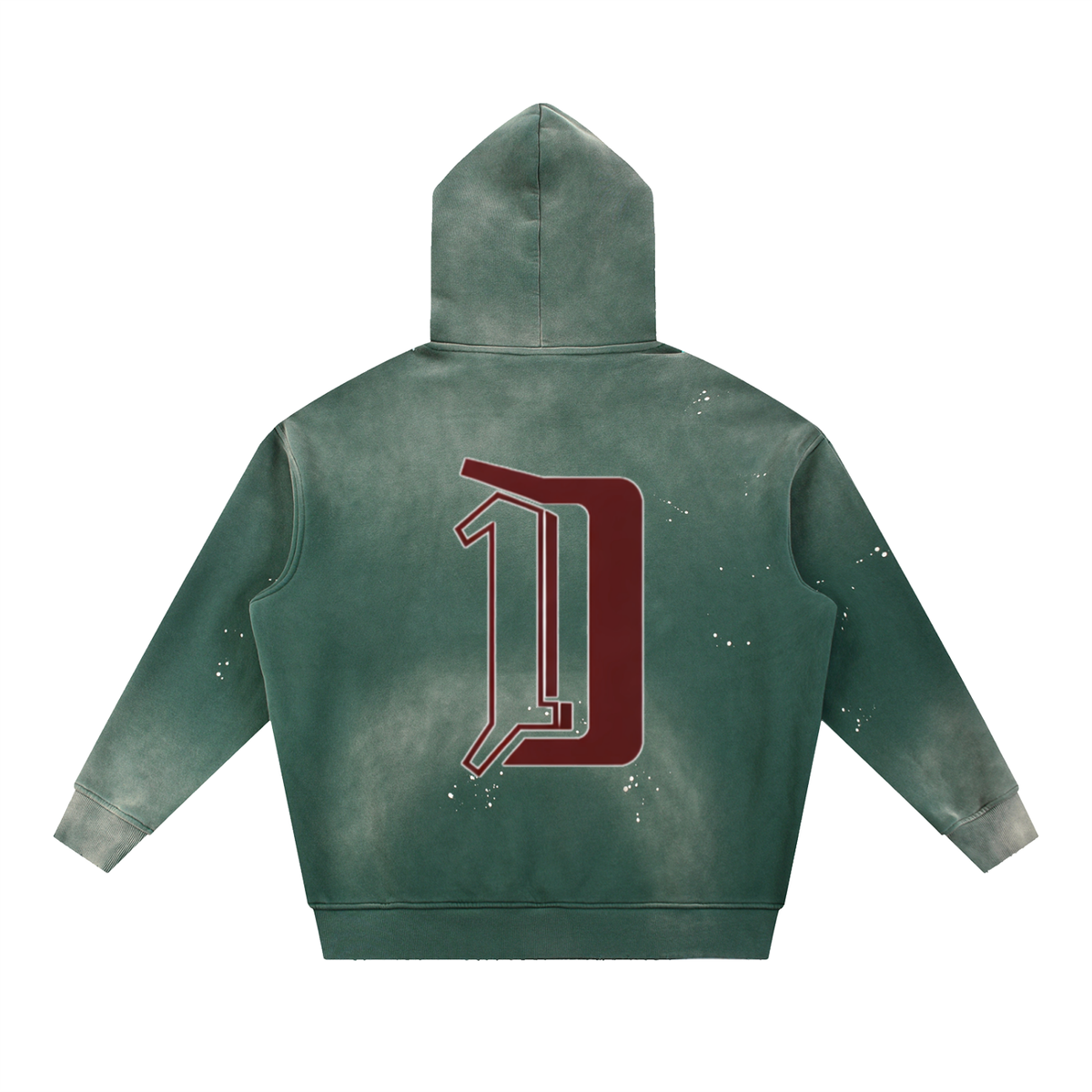 Day 1 Premium Vintage Hoodie – Heavyweight Unisex Hoodie - product photo 4