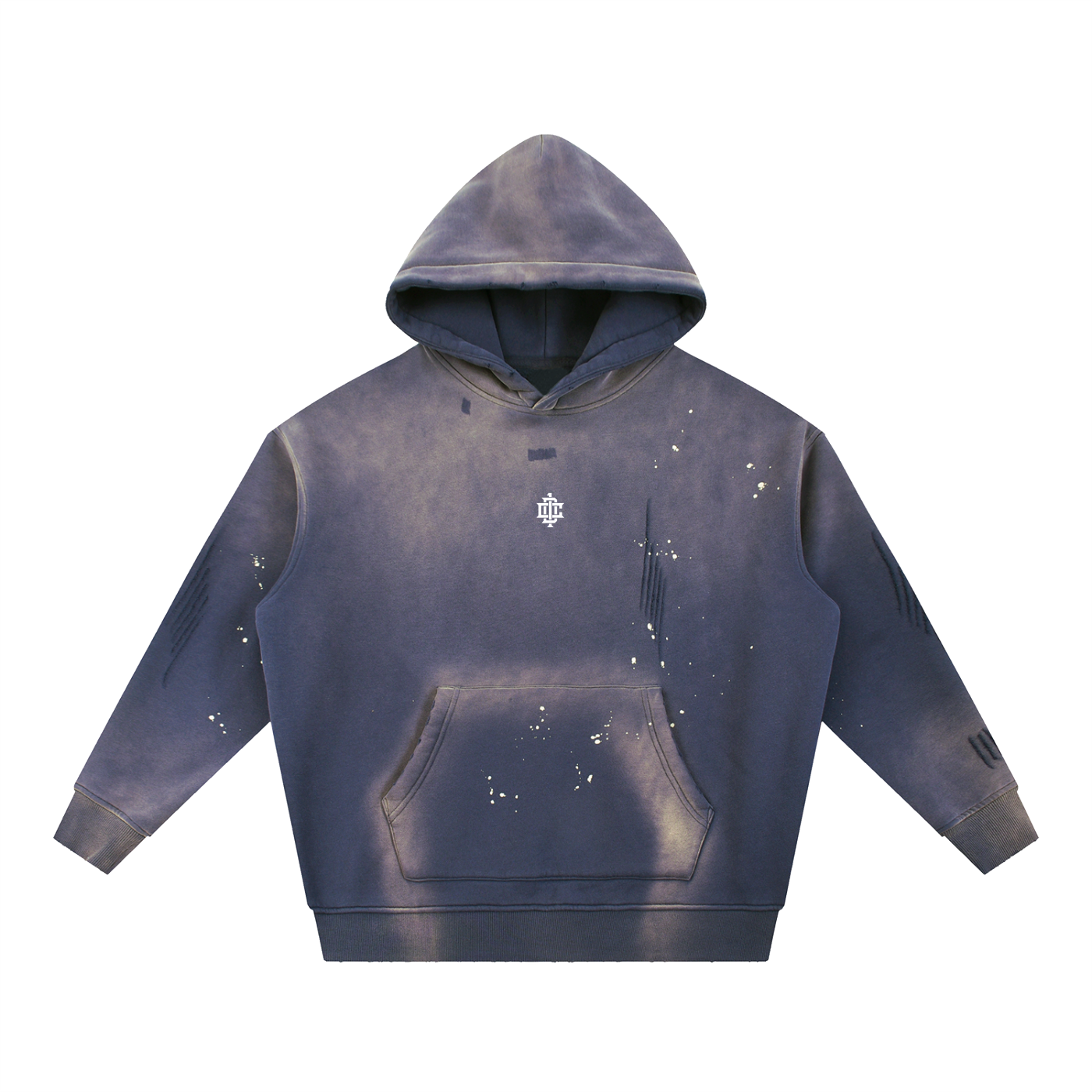 Day 1 Premium Vintage Hoodie.  Heavyweight Unisex Hoodie
