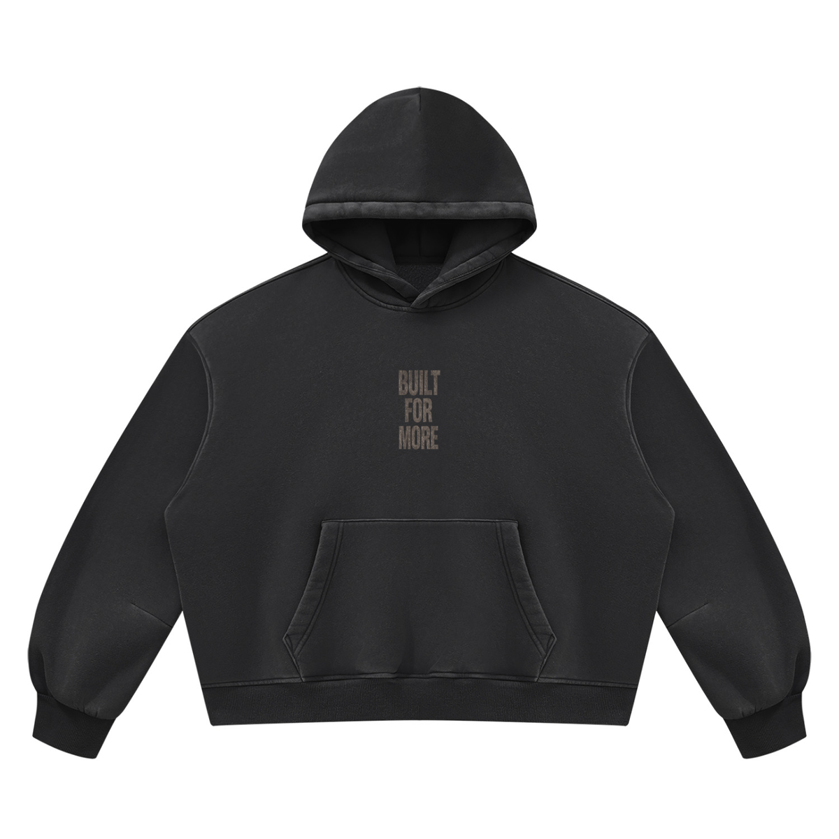 BFM Vintage Wash Boxy Fleece Hoodie