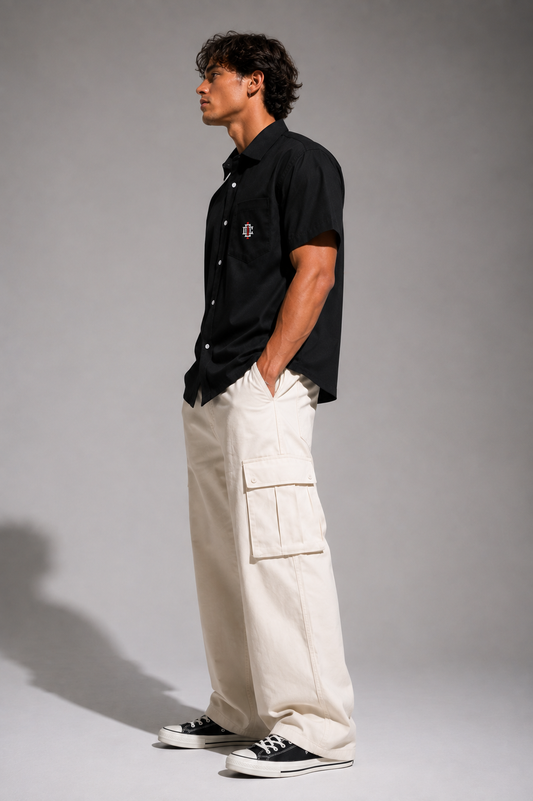 Unisex Boxy Heavyweight Short Sleeve Shirt