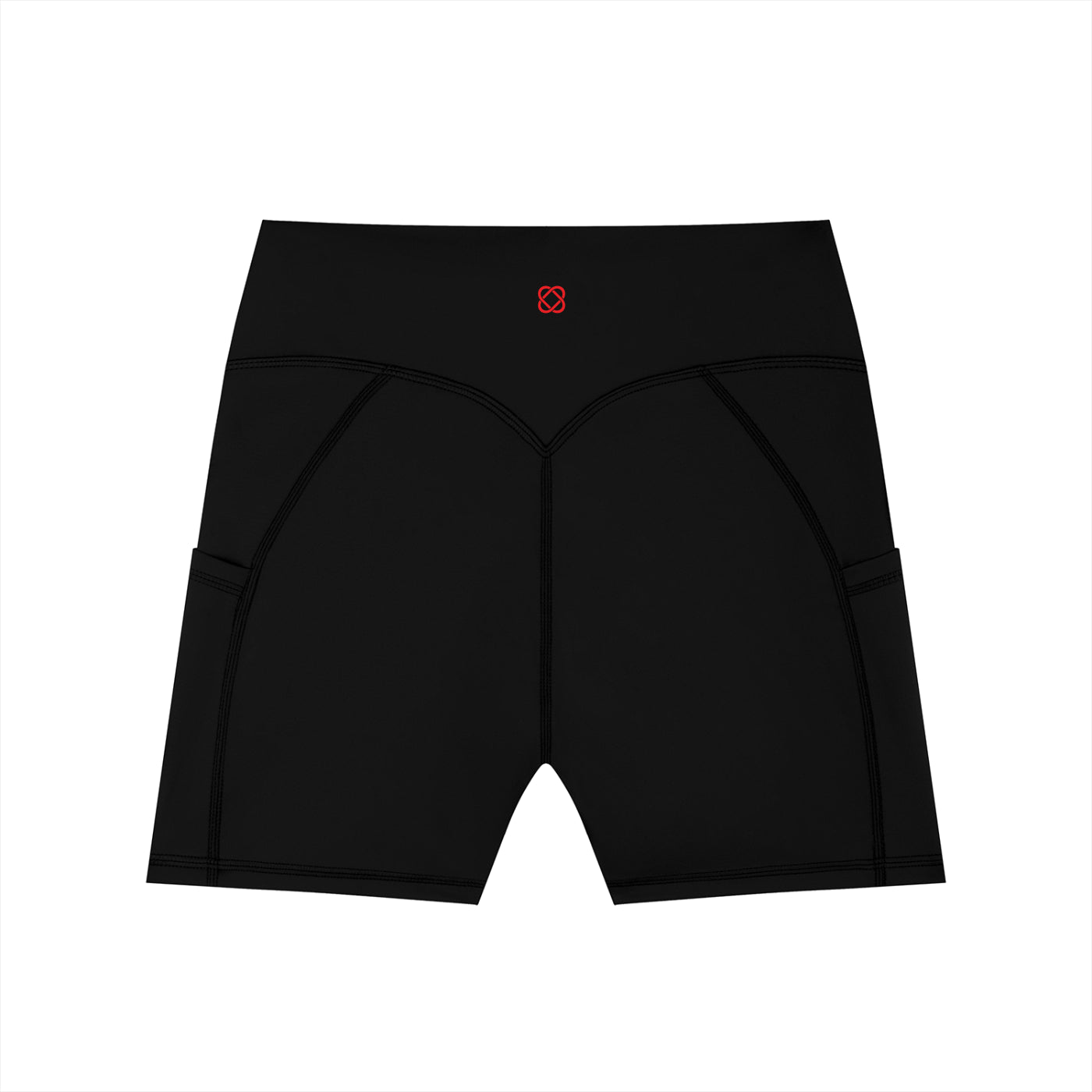 FMB Women's High-Waisted Pocket Biker Shorts