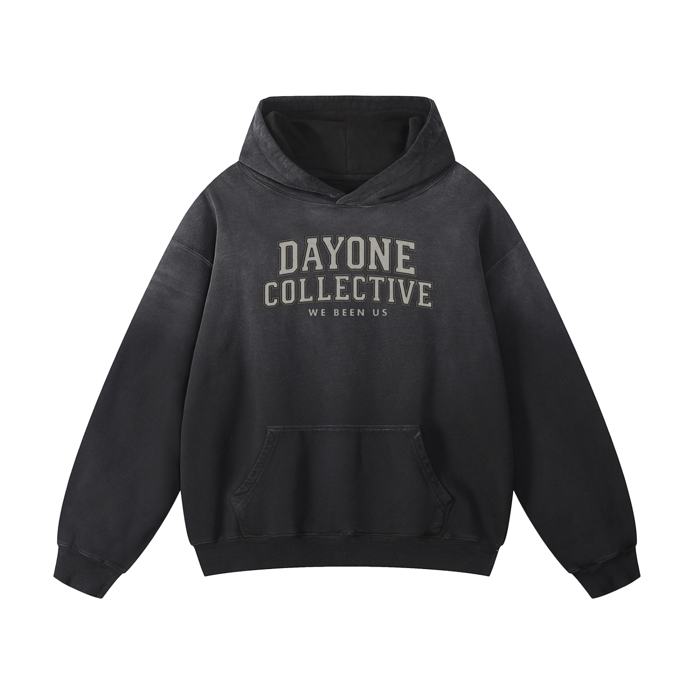 Dayone Collective Heavyweight Sunfade Oversized Hoodie