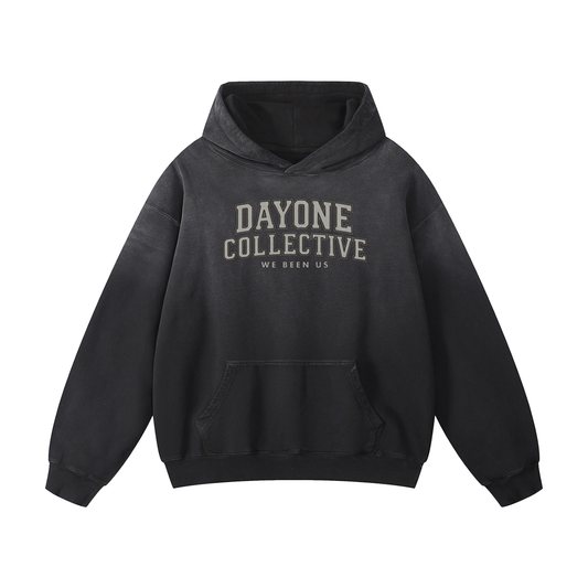 Dayone Collective Heavyweight Sunfade Oversized Hoodie