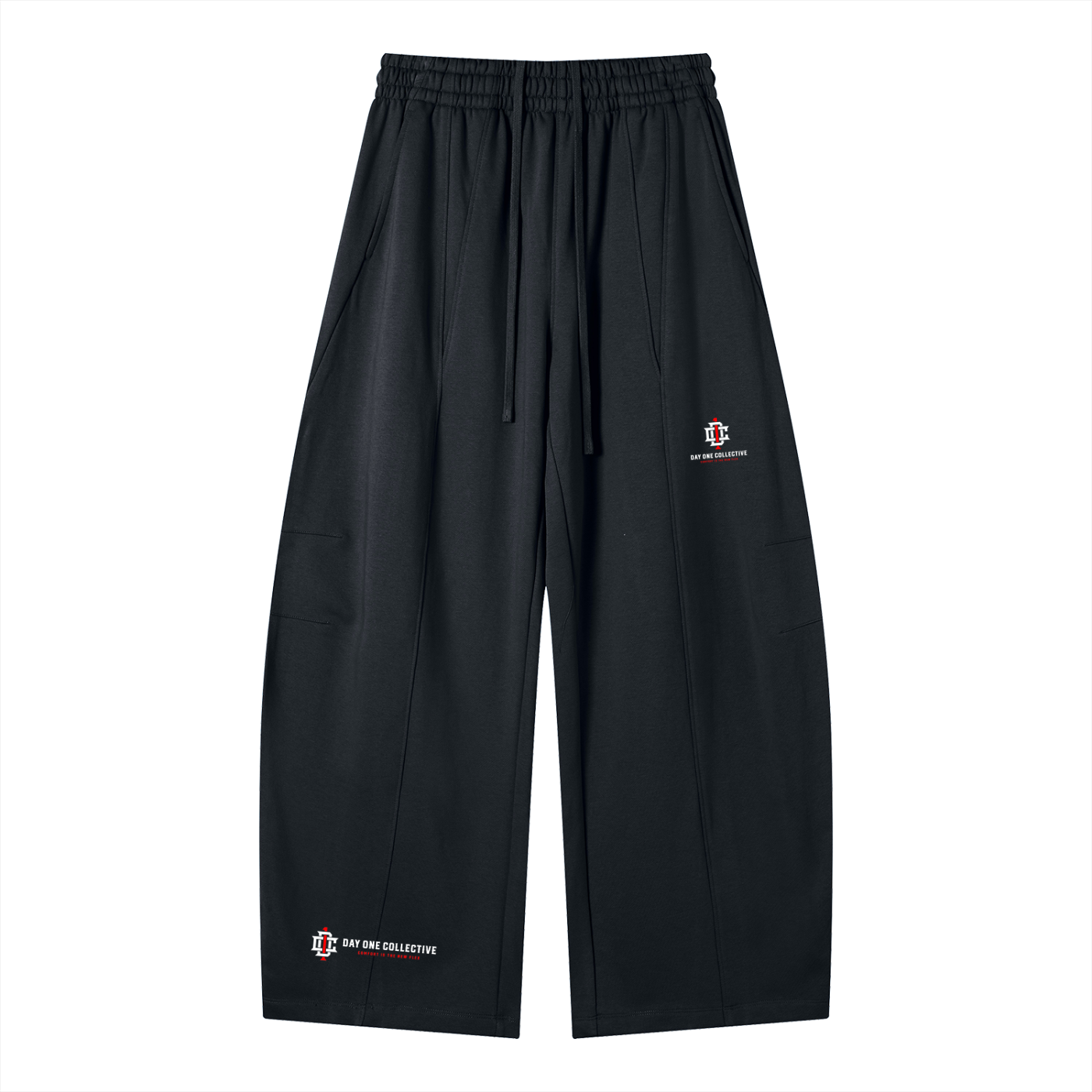 Day 1 Collective luxury Wide-Leg Sweatpants