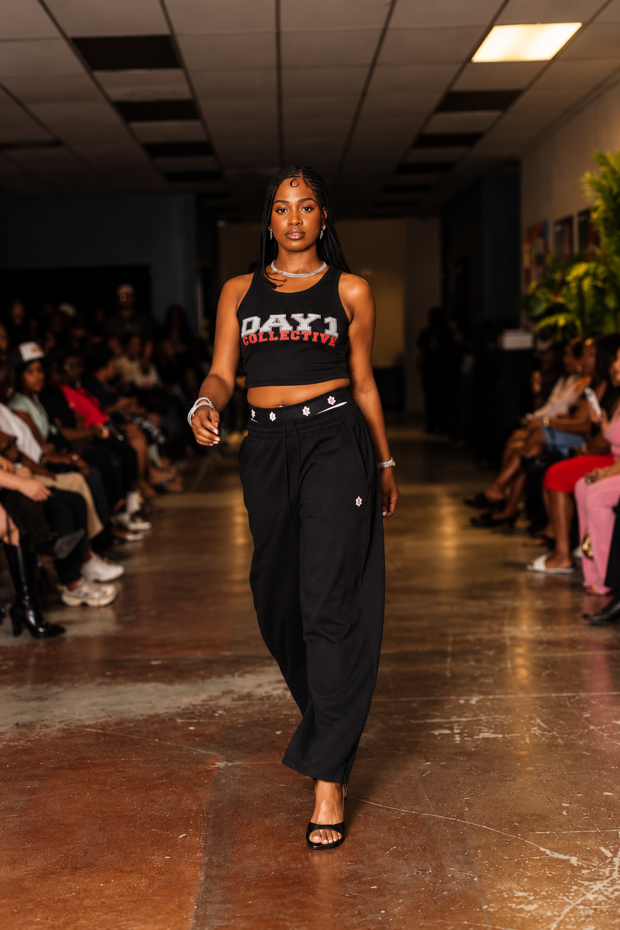 Day 1 Collective runway look at the FMB fashion show