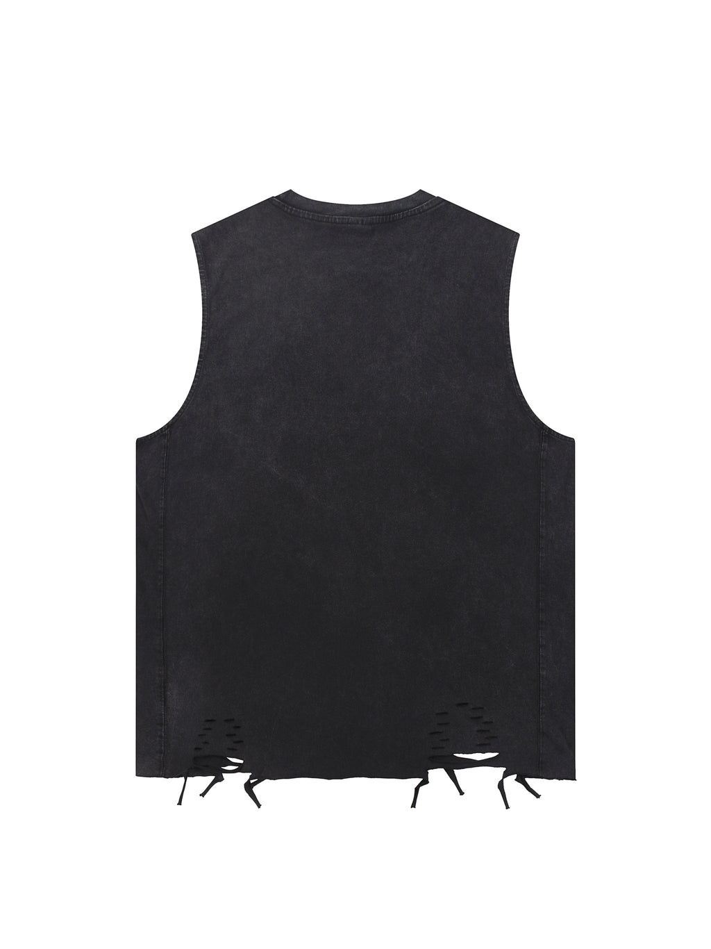 Snow Washed Raw-Hem Tank Top 