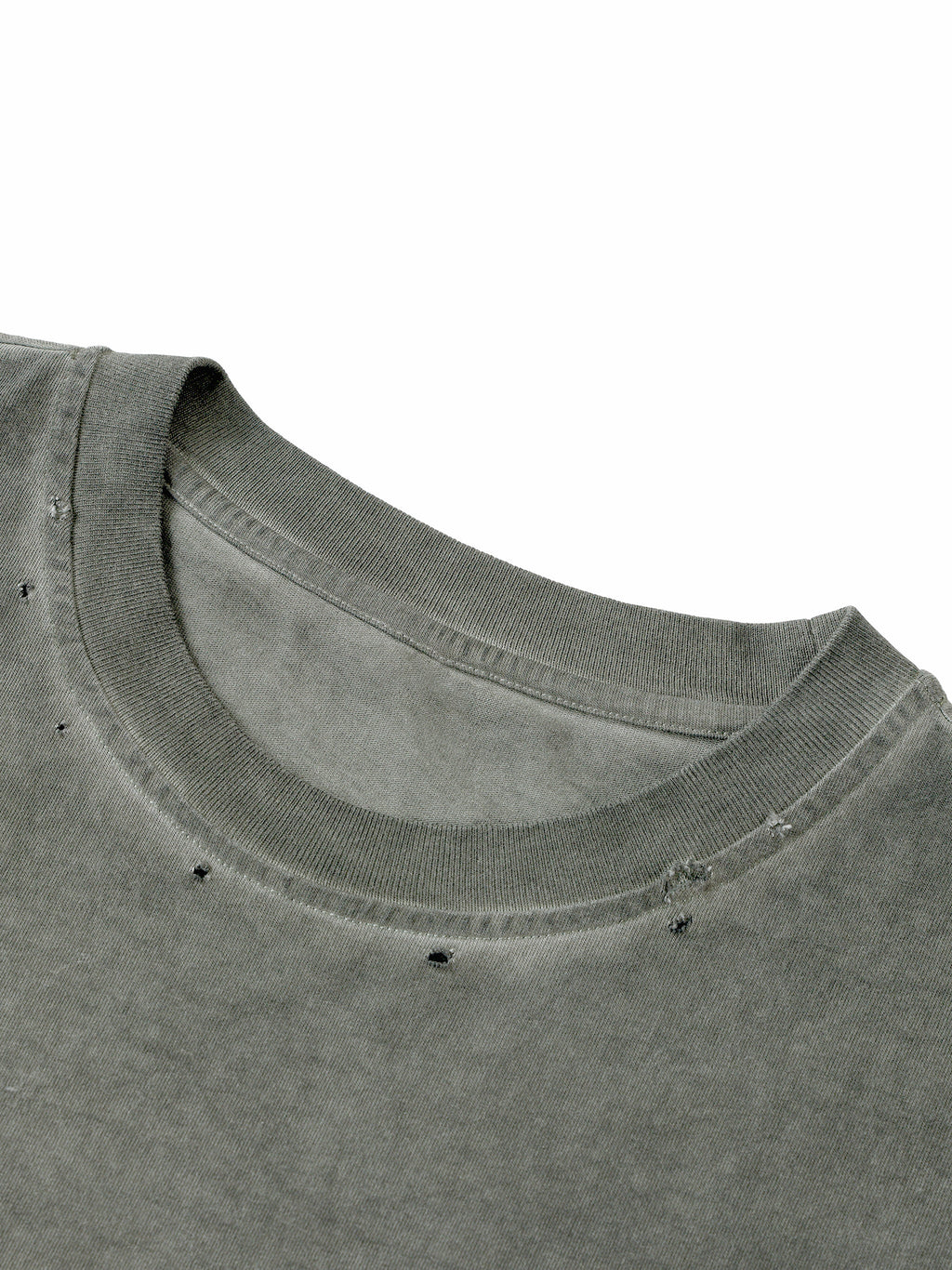 Distressed Grommet Eyelet Tank Top 