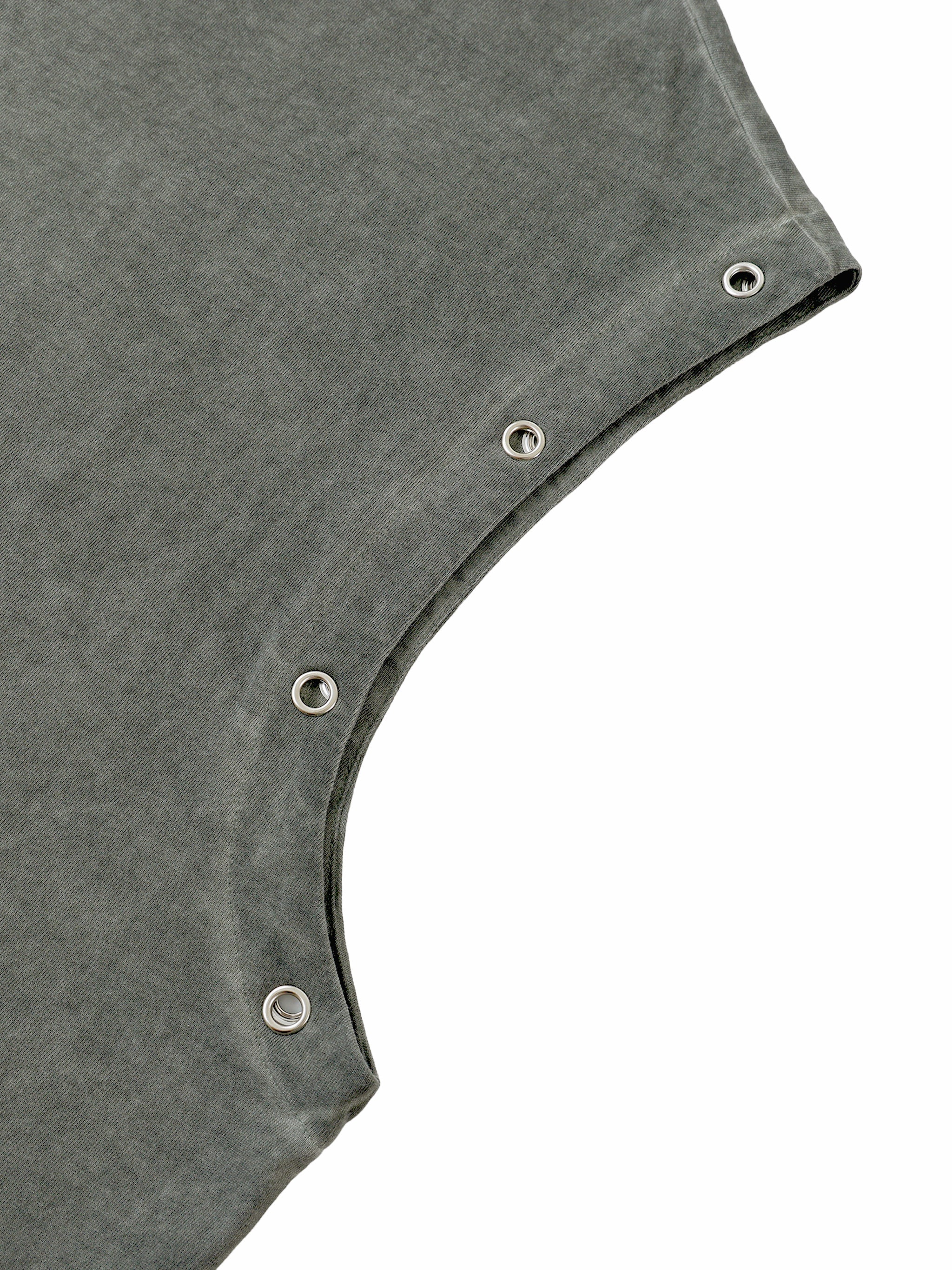 Distressed Grommet Eyelet Tank Top Shirts