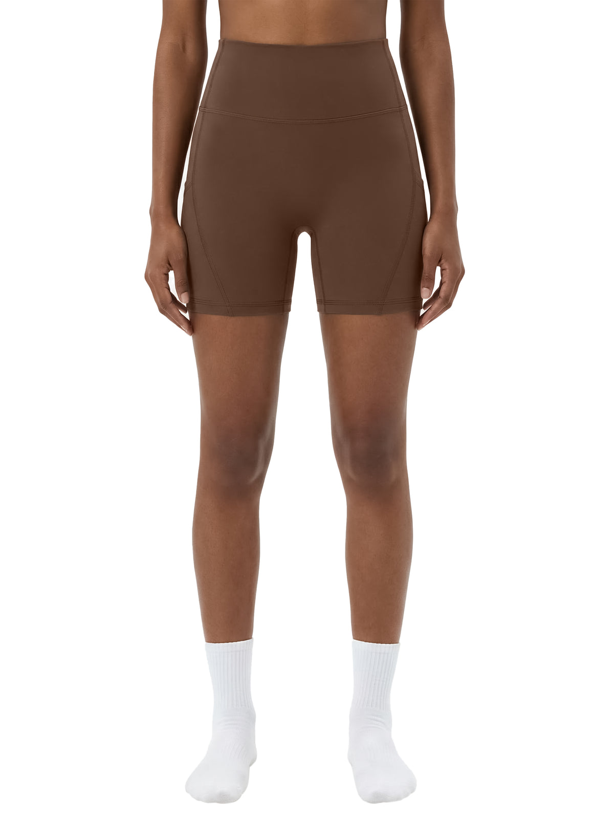 The collective Women's High-Waisted Pocket Biker Shorts