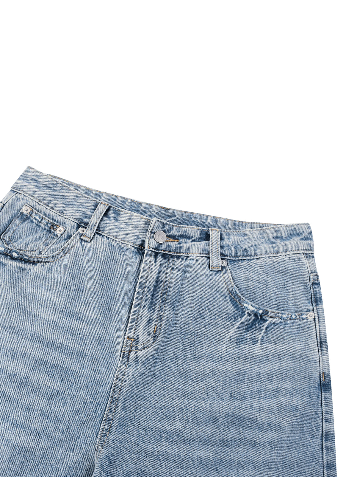 FMB Everu Day Vintage Wide Leg Denim Jorts