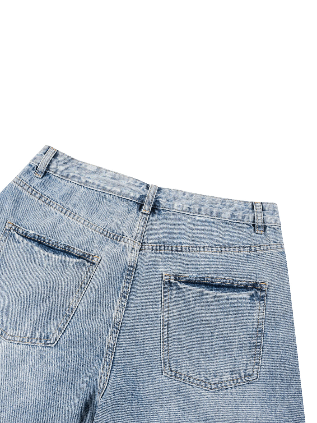FMB Everu Day Vintage Wide Leg Denim Jorts