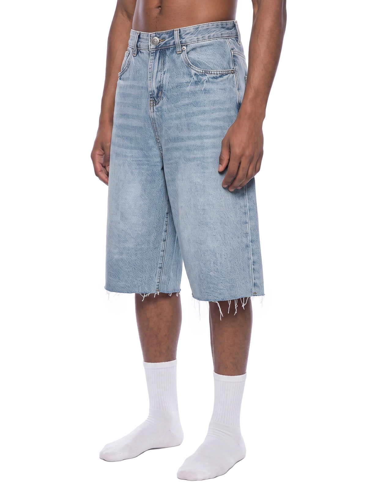 FMB Everu Day Vintage Wide Leg Denim Jorts