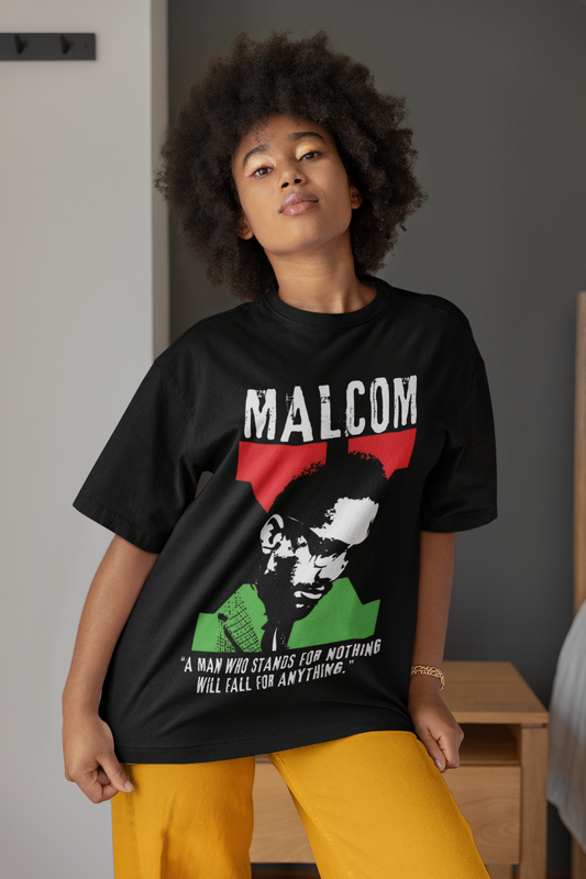 Malcolm X RBG T-Shirt