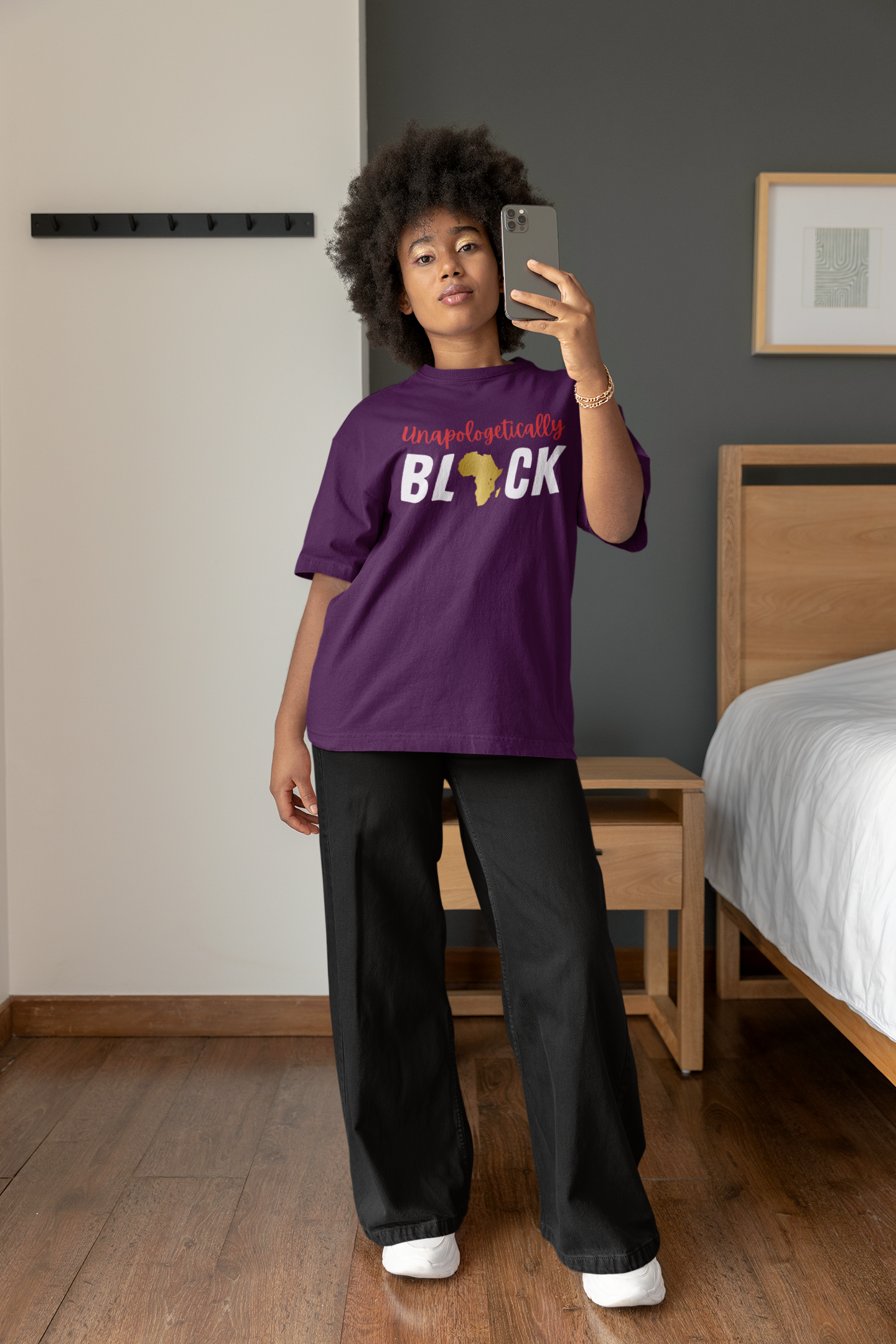 Unapologetically Black (T-shirt) (Crewneck) (Hoodie)